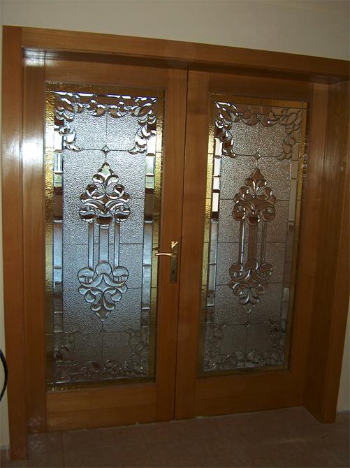 hom dekor dış vitray kapı